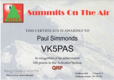 VK5PAS Activator