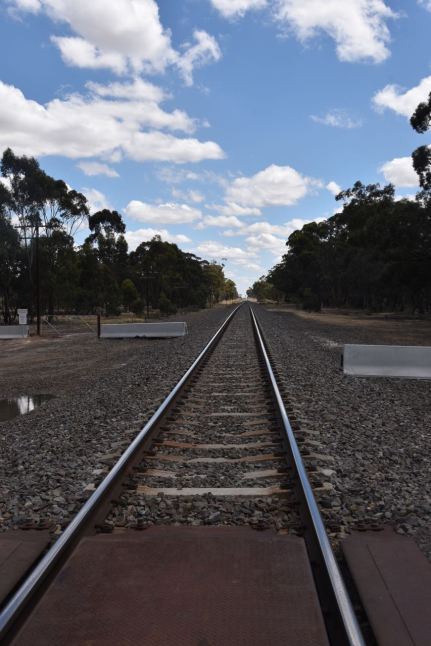 The Adelaide-Melbourne railway line
